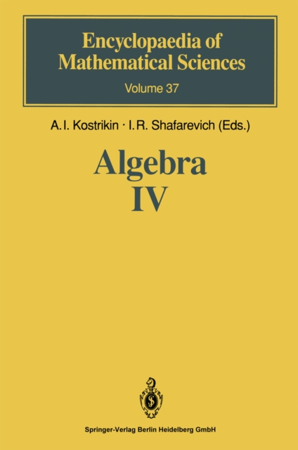 Algebra IV : Infinite Groups. Linear Groups, PDF eBook