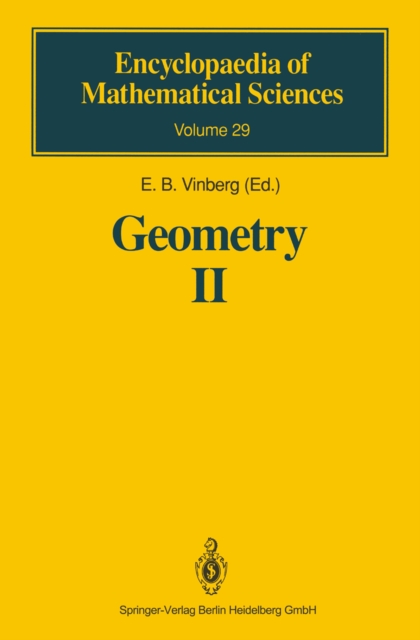 Geometry II : Spaces of Constant Curvature, PDF eBook