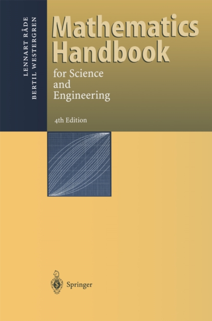 Mathematics Handbook : for Science and Engineering, PDF eBook