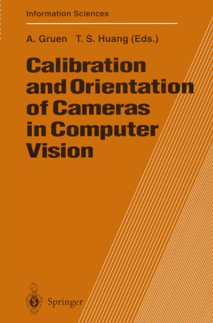 Calibration and Orientation of Cameras in Computer Vision, PDF eBook