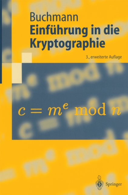 Einfuhrung in die Kryptographie, PDF eBook