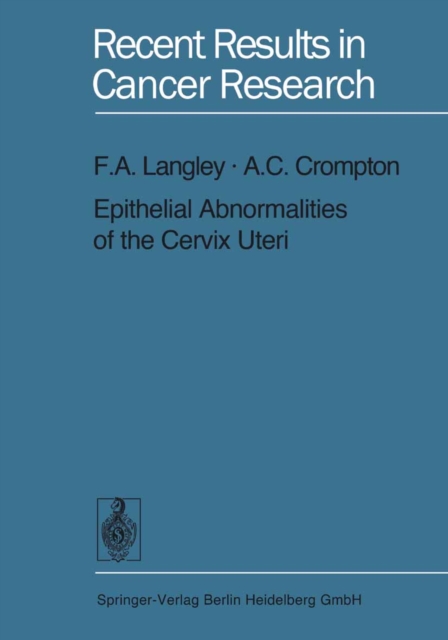 Epithelial Abnormalities of the Cervix Uteri, PDF eBook