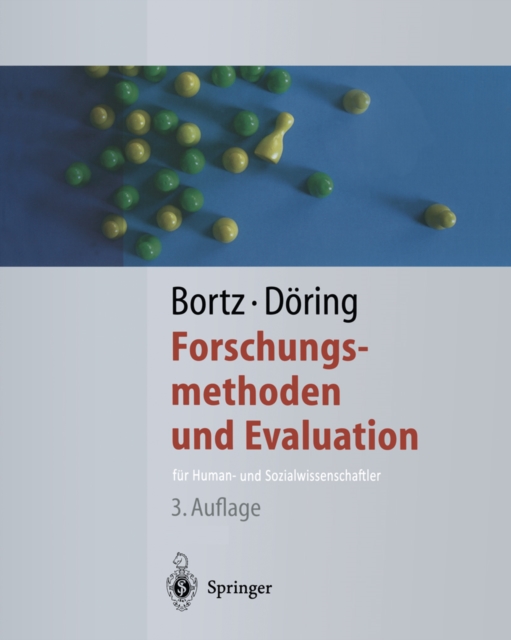 Forschungsmethoden und Evaluation : fur Human- und Sozialwissenschaftler, PDF eBook