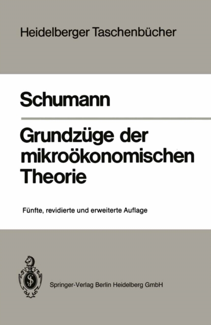 Grundzuge der mikrookonomischen Theorie, PDF eBook