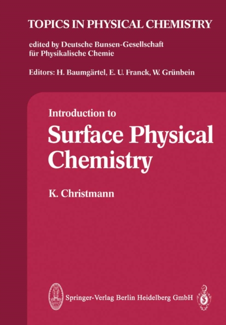 Introduction to Surface Physical Chemistry, PDF eBook