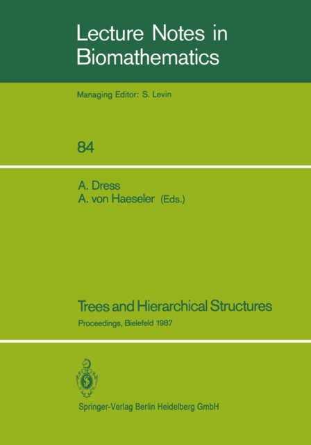 Trees and Hierarchical Structures : Proceedings of a Conference held at Bielefeld, FRG, Oct. 5-9th, 1987, PDF eBook