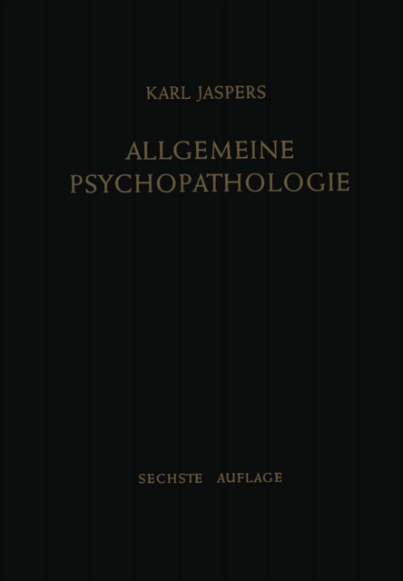 Allgemeine Psychopathologie, PDF eBook