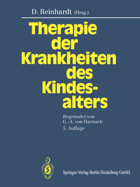 Therapie der Krankheiten des Kindesalters, PDF eBook