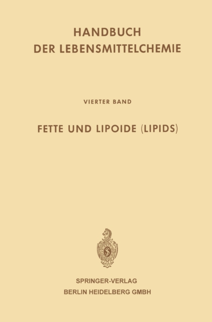 Fette und Lipoide (Lipids), PDF eBook