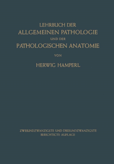 Lehrbuch der Allgemeinen Pathologie und der Pathologischen Anatomie : Auf Grundlage des Ribbertschen Lehrbuches, PDF eBook