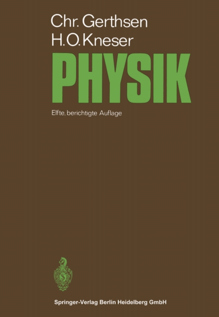 Physik : Ein Lehrbuch zum Gebrauch neben Vorlesungen, PDF eBook