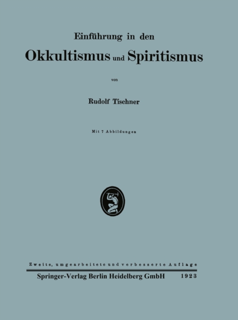 Einfuhrung in den Okkultismus und Spiritismus, PDF eBook