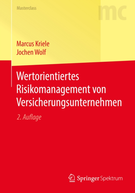 Wertorientiertes Risikomanagement von Versicherungsunternehmen, PDF eBook