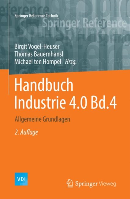 Handbuch Industrie 4.0 Bd.4 : Allgemeine Grundlagen, PDF eBook