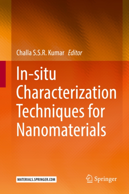 In-situ Characterization Techniques for Nanomaterials, EPUB eBook