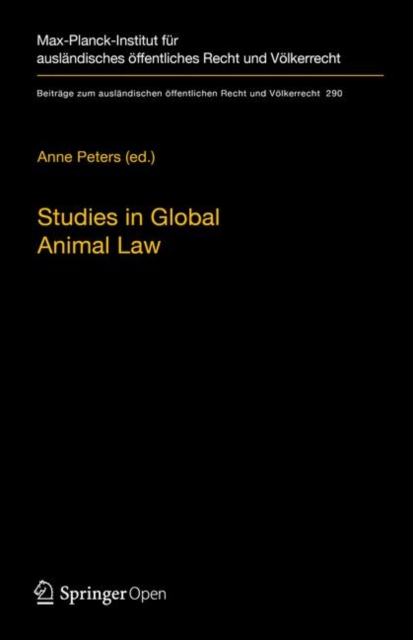 Studies in Global Animal Law, EPUB eBook