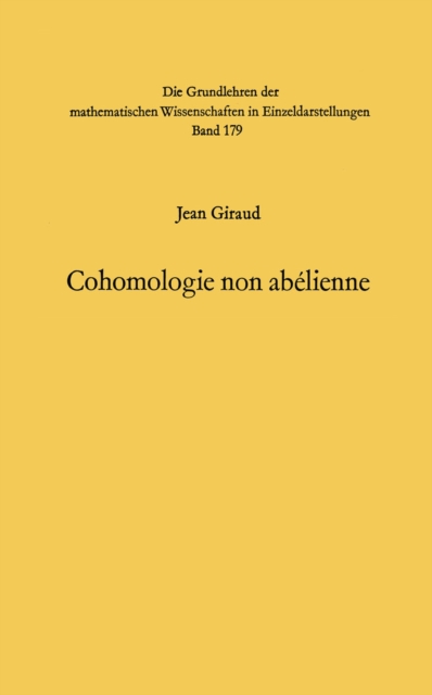Cohomologie non abelienne, PDF eBook