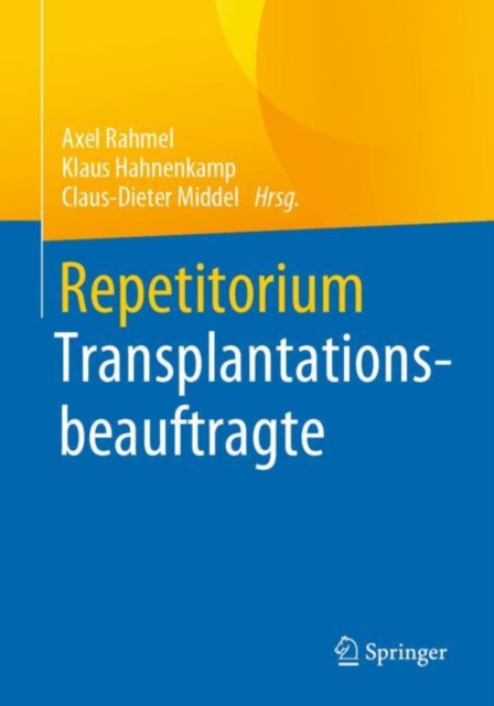 Repetitorium Transplantationsbeauftragte, EPUB eBook