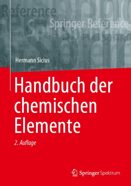 Handbuch der chemischen Elemente, EPUB eBook