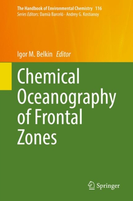 Chemical Oceanography of Frontal Zones, EPUB eBook