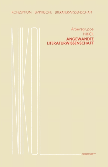 Angewandte Literaturwissenschaft, PDF eBook