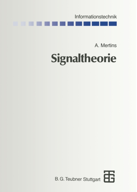 Signaltheorie, PDF eBook