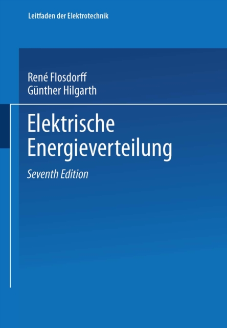 Elektrische Energieverteilung, PDF eBook