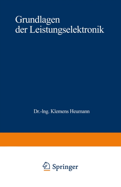 Grundlagen der Leistungselektronik, PDF eBook