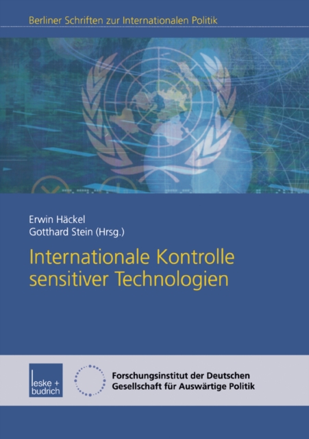 Internationale Kontrolle sensitiver Technologien, PDF eBook