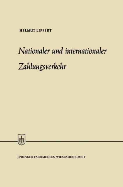 Nationaler und internationaler Zahlungsverkehr, PDF eBook