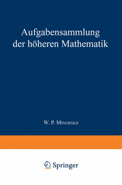 Aufgabensammlung der hoheren Mathematik, PDF eBook