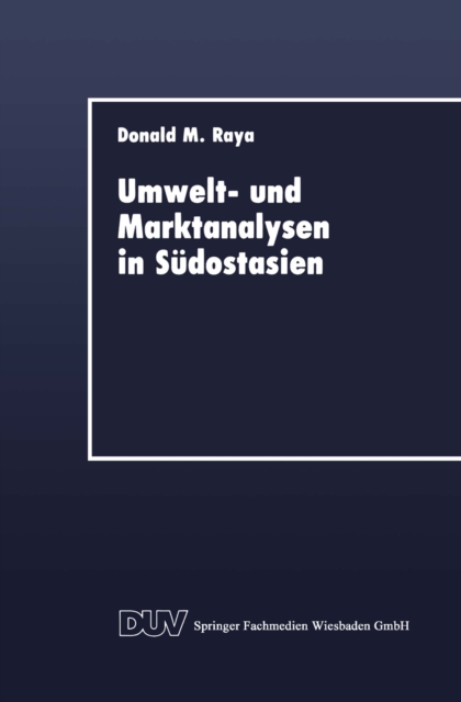 Umwelt- und Marktanalysen in Sudostasien, PDF eBook