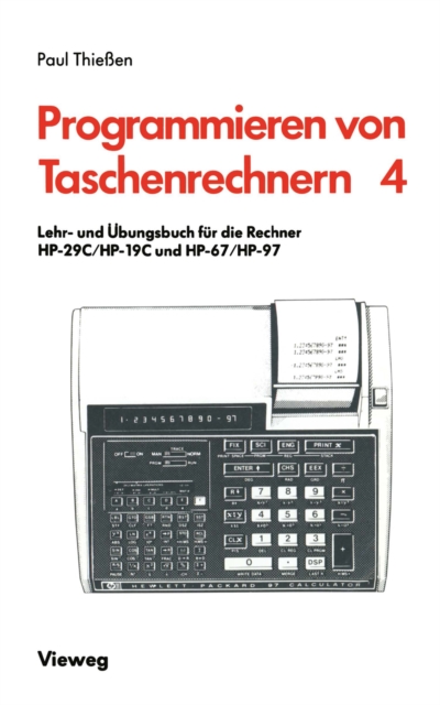 Lehr- und Ubungsbuch fur die Rechner HP-29C/HP-19C und HP-67/HP-97, PDF eBook