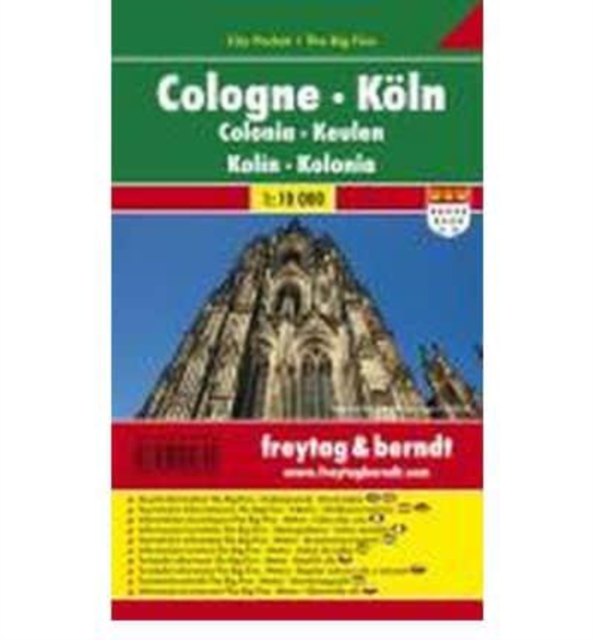 Cologne City Pocket + the Big Five Waterproof 1:10 000, Sheet map, folded Book