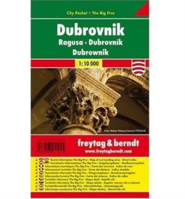 Dubrovnik City Pocket + the Big Five Waterproof 1:10 000, Sheet map, folded Book