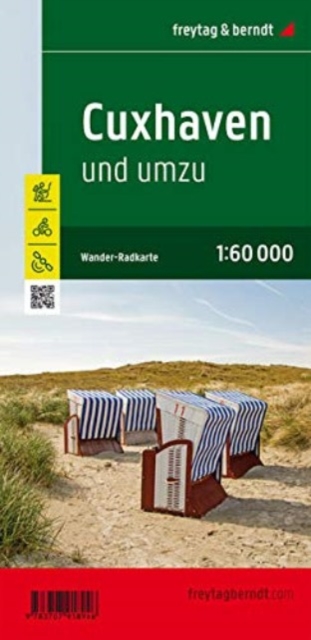 Cuxhaven and surrounding, Walking and Road map 1:60.000, Sheet map, folded Book