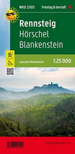 Rennsteig - Horschel - Blankenstein : 2305, Sheet map, folded Book