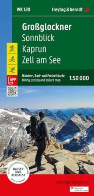Grossglockner, Sonnblick, Kaprun, Zell am See : Hiking, Cycling and Leisure Map, Sheet map, flat Book