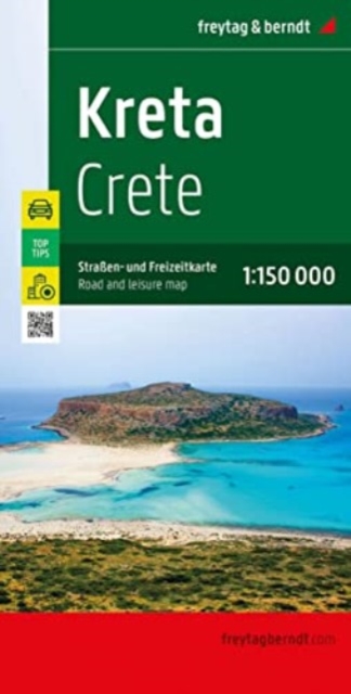 Crete Road and Leisure Map 1:150,000, Sheet map, folded Book