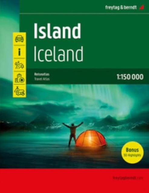 Iceland : Travel Atlas, Spiral bound Book
