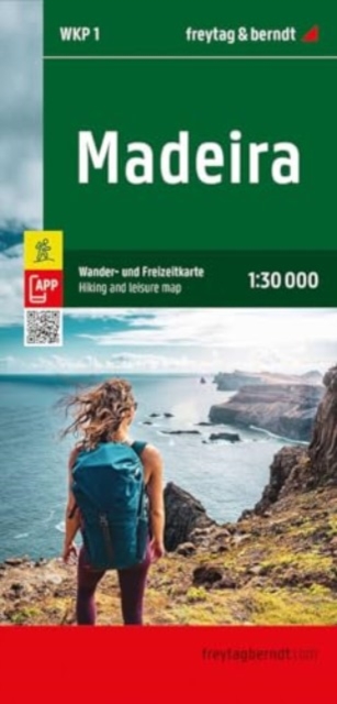 Madeira Hiking, Cycling & Leisure Map : 1:30,000 scale 1, Sheet map, folded Book