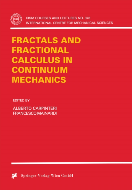 Fractals and Fractional Calculus in Continuum Mechanics, PDF eBook