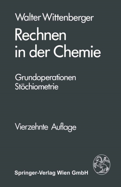 Rechnen in der Chemie : Grundoperationen, Stochiometrie, PDF eBook