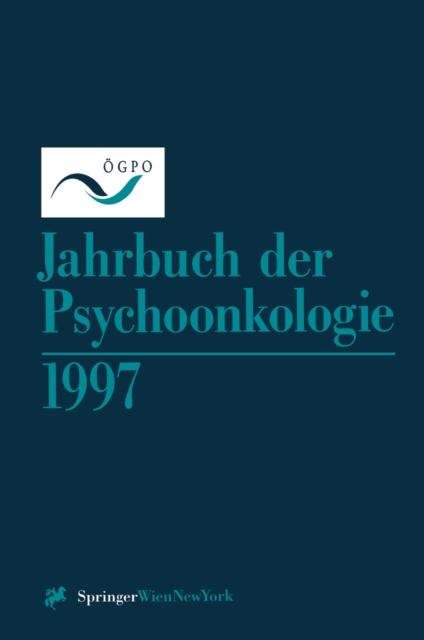 Jahrbuch der Psychoonkologie 1997, PDF eBook