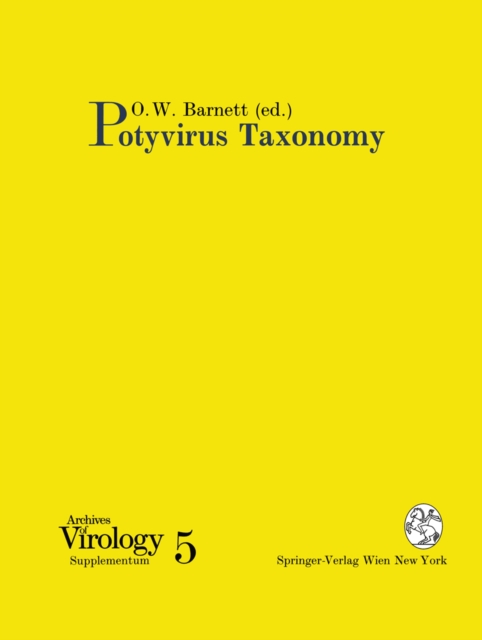 Potyvirus Taxonomy, PDF eBook