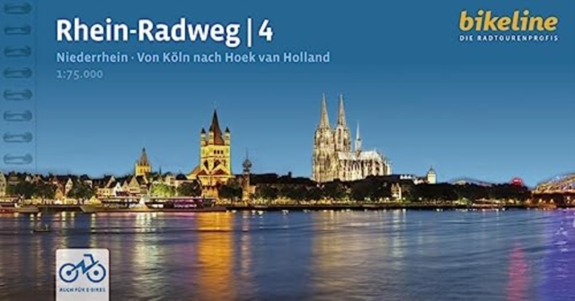 Rhein Radweg 4 Von Koln nach Hoek van Holland, Spiral bound Book