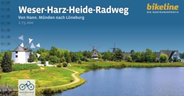 Weser - Harz - Heide - Radw. Hann. Munden-Luneburg GPS, Spiral bound Book