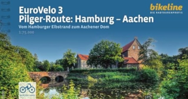 EuroVelo 3 - Pilger-Route: Hamburg – Aachen, Spiral bound Book
