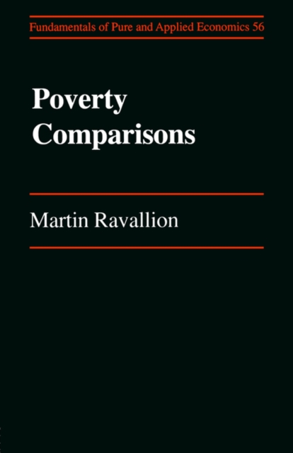 Poverty Comparisons, Paperback / softback Book