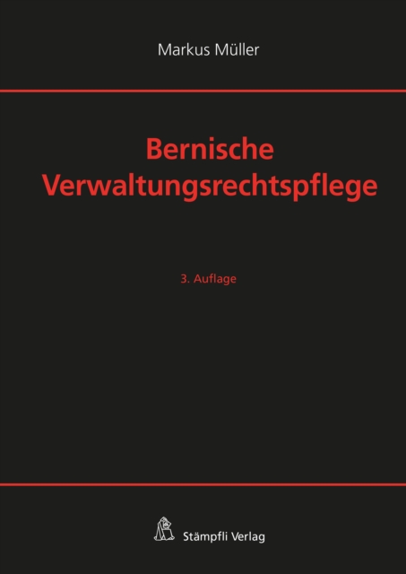 Bernische Verwaltungsrechtspflege, PDF eBook